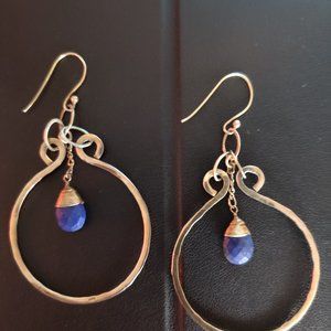 Arhaus Open Water Lapis Earrings